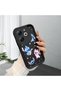 حافظة ممتصة للصدمات بنمط غرزة السيليكون الأسود المتوافقة مع Tecno Spark Go 2024 - 2