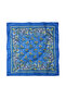 وشاح قطني منقوش 75×75 سم
