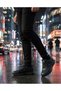 Black Mesh Lace-Up Casual/Running Sports Shoes - 7