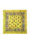 وشاح قطني منقوش 75×75 سم
