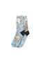 Digital Map Printed Socket Socks - 3