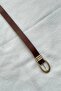 Marta Gold Buckle Women's Belt - 2