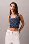 All Printed Ck Atlantic Women's Blue Blouse Lv047D708G-Yy2