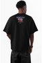 Unisex Breezy Bowl Live Ense Printed Black T-Shirt, Oversized Chris Brown Themed T-Shirt - 2