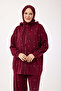 5979 - Stylish Comfortable Women's Steel Interlock Stone Detailed Suit - 3