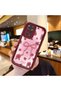 Xiaomi Redmi Note 11S Compatible Beautiful Rose Pattern Burgundy Silicone Impact Protection Case