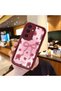 Beautiful Rose Pattern Burgundy Silicone Shock Protection Case Compatible with Samsung Galaxy S24 Plus