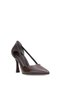Elit 25Kmst1302C Women's Classic Heeled Shoes Brown - 3