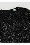 Crew Neck Sequined Girls' Dress - 3