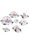 - Baby Play Mat Activity Gym with Hanging Toys-White - 7