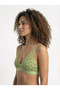 - Tortoise Patterned Women's Bralette - 4
