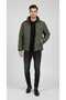 Fiber Filling Windproof Water-Repellent Fabric Keep Warm Ultra Light Standard Inflatable Men's Coat