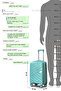 Hard Shell Unbreakable Glossy PP 20 Inch(7-10kg) Luggage, Lightweight, Combination Lock, Suitcase - 3