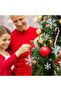Christmas Tree Ornament 3 Pieces Plastic Snowflake - 2