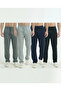 Men's 4-Piece Baggy Wide-Leg Oversized Relaxed 4-Season Sweatpants Wide-Leg 2 Thread Full Fit