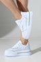 Glittery Detailed White High-Soled Women’s Sneakers – Comfortable and Stylish Women’s Shoes - 6