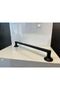 Turn Metal Handle 192mm Matte Black Cabinet Door Modern Drawer Furniture Handle Tv Unit Nightstand Console - 3