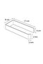 Stainless Steel Toilet Paper Holder with Lamel, Both Adhesive and Mountable Wc Paper Stand - 6
