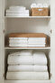 Beige Underbed Pillow Quilt Sweater Storage Box with Window / 60X45X15 - 4