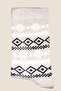 Women's Socks (2 Pairs) Striped Winter Socks - Thick Socks with Motif Pattern - 4