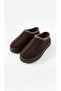 Bitter Brown Ankle Length Women's Durable 4 cm Sole Comfortable Fur Lined Warm Ug Model Boots Bootie - 3