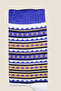 Women's Socks (2 Pairs) Striped Winter Socks - Thick Socks with Motif Pattern - 2