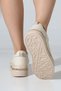 Glittery Detailed Beige High-Soled Women’s Sneakers – Comfortable and Stylish Women’s Shoes - 6