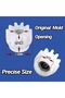 5 Pcs Spin Mop Gear Replacement for O-Cedar & Vilida - Plastic & Stainless Steel - 7