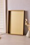 Turin Gold Rectangular Tray 28X40 cm - 2