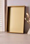 Turin Gold Rectangular Tray 25X37 cm - 2