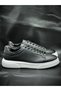 Large Size Men's Eva Sole Genuine Leather Sneaker – Inner and Outer Leather, Orthopedic - 3
