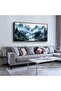 Beautiful 55x110 cm Framed Canvas Wall Art with Customizable Frame Decor - 5