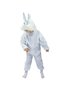 Delux Series Entertainment Product Theater Costume Children's Rabbit Costume White Color 6-7 Years 120 cm - 4