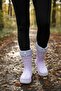 Girls' Extra Light Rain Boots with Fur Lining and Non-Slip Soles - 4