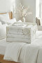 3 Pieces Large Size Pillow Quilt Sweater Storage Bag with White Window / 60X40X40 - 4