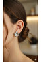 Silver Flower Earrings