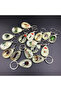 WHITE Creative Design 1PC Resin Insect Luminous Key Chain Noctilucent Scorpion Insect Specimen Penda - 8