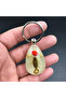 WHITE Creative Design 1PC Resin Insect Luminous Key Chain Noctilucent Scorpion Insect Specimen Penda - 4