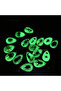 WHITE Creative Design 1PC Resin Insect Luminous Key Chain Noctilucent Scorpion Insect Specimen Penda