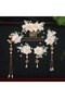 5-piece set 5-piece set featuring vintage floral and tassel designs, handmade Hanfu hair accessories