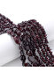 8-12mm Natural Irregular Garnet Beads Gravel Chip Loose Spacer Stone Beads for Jewelry Making DIY Br - 3