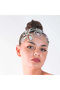 Silver Plated Stonefans AB Color Rhinestone Headpiece Costume Jewellery Bridal Diadem Tiara New Bell - 4
