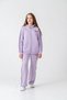 Sports Academy College Team Us-86 Embroidered Hooded Front Zipper Girls' Bottom Top Tracksuit Set