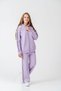 Sports Academy College Team Us-86 Embroidered Hooded Front Zipper Girls' Bottom Top Tracksuit Set - 3