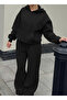 Women's Oversize Loose-Leg Tracksuit Set - 2