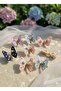 Elegant Stone Pearl Moving Butterfly Model Hair Clip - 4