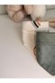 Muslin Fabric Snap Fastener Apron & Scarf - 4
