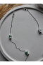 Women's Glasses Strap Chain Green Flower Porcelain Beaded Eyeglass Cord - 4