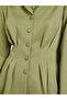Olive Peplum Blazer and Trousers Co-ords - 3