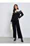Women Flat Knit Sweater and Pants Co-ords - 2